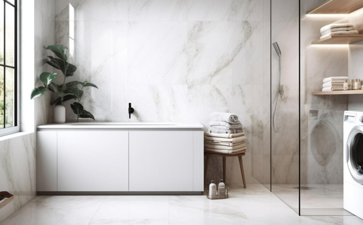 marble bathroom tiles